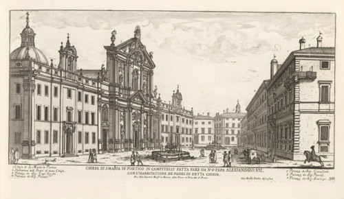 Santa Maria in Campitelli in Rome, Chiesa di S. Maria in Portico in Campitell, Il nuovo teatro di