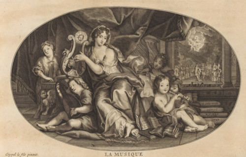 Music, La Musique, Le Cabinet des Beaux Arts, ou Recueil Des Plus Belles Estampes, engraved after