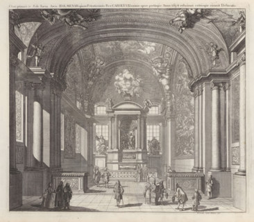 Chori primarii in Aede Sacra Arcis Holmensis, Choir of the old chapel in the Tre Kronor castle,