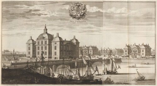 Arx Strömsholm versus Orientem, View of Strömsholm Castle, from the East, Suecia Antiqua et
