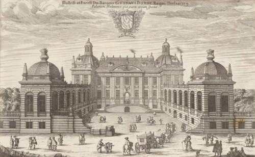 Palace of Gustaf Bonde in Stockholm, Illustriss: et Excell: Dn. Baronis Gustavi Bonde Regni