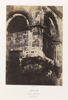 Jerusalem. Saint Sepulcre. Chapelle du Calvaire, Chapel of the Holy Sepulcher, Jerusalem,