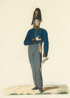 Surgeon-Major or Officer of Health of the 1st class, print, A Dutch surgeon-major or Officer of