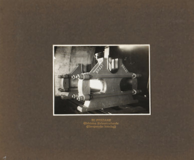 Sf. Pandaan Cast Steel Mill Stands (European delivery), album page, photograph, Endpaper with a