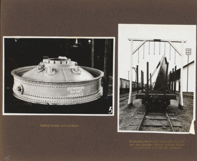 Double bottom for cooking pot, Shipment within the SS loading profile of a hammered iron double
