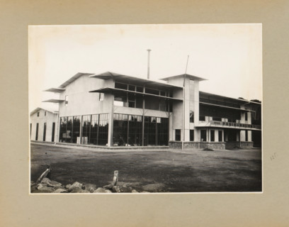 Pasir-Malang Industrial Building, album page, photograph, Album page with a photo of the industrial