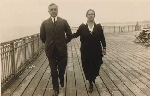 Photographs from the Estate of Isabel Wachenheimer, photograph, Eugen Wachenheimer (left) and his