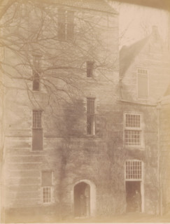 Part of IJsselstein Castle, photograph, annotation: 'IJsselstein', annotation: 'Castle in