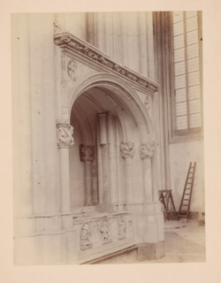 View of the Holy Sepulchre in the Cathedral of Utrecht, photograph, annotation: 'Utrecht',