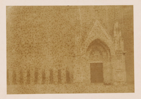 West wall of the cloister at the Dom of Utrecht, photograph, annotation: 'Utrecht', annotation: