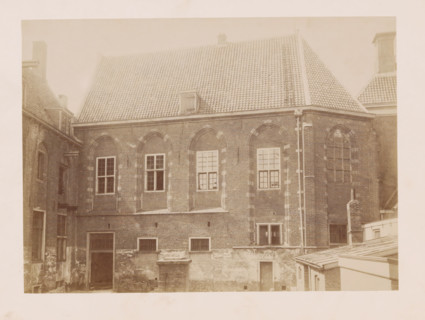 View of the former Agnieten Convent in Utrecht, photograph, annotation: 'Church of the former St.