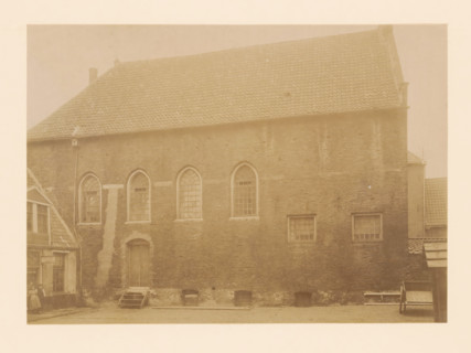 View of the synagogue in Zwolle, photograph, annotation: 'Synagoge, Zwolle', annotation: 'Zwolle