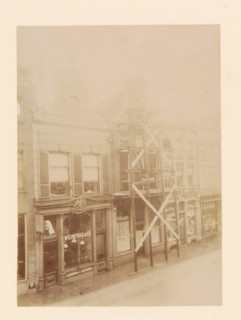 Diezerstraat 43 in Zwolle, photograph, annotation: 'Zwolle', annotation: 'Woonuis Diezerstraat 43