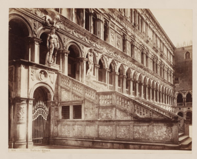 Scala dei Giganti at the Doge's Palace in Venice, Italy, Scala dei Giganti, Venezia, photograph,