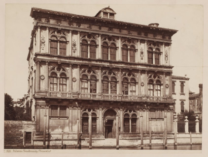 View of the Palazzo Vendramin in Venice, Italy, Palazzo Vendramin (Venezia), photograph, number: