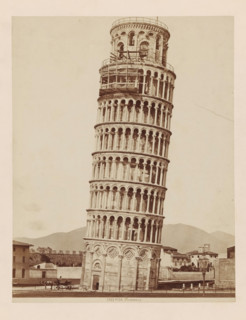 Tower of Pisa, PISA . Il Campanile, photograph, annotation, number: '3365.', Pisa, c. 1875 - c.