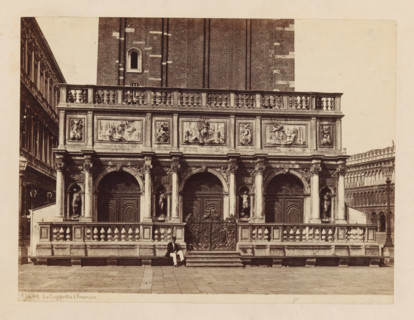 Loggetta del Sansovino in Venice, La Loggetta (Venezia, photograph, number: 'No. 3910.', Venice, c.