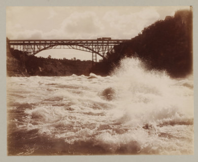 Bridge between America and Canada, United States, Canada, photograph, Bridge between America and
