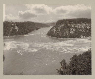 Whirlpool at Niagara Falls, United States, Canada, photograph, annotation: '11. Whirlpool.',