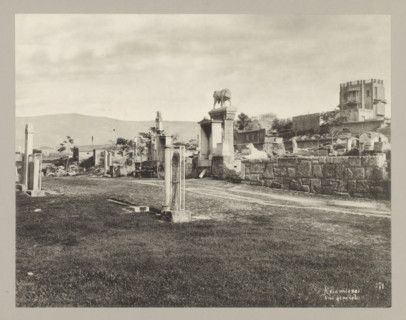 Keramiecos Vue generale 71, View of Kerameikos, photograph, annotation: '31. Cemetery at Athens.',