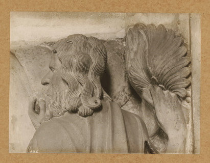 Georgenchorschranken 3 P. vr (Profil), Detail of the rood screen in the East Choir of Bamberg