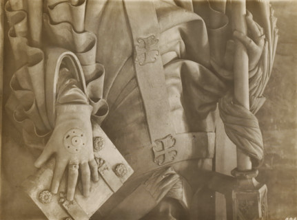 Sculpture of Albrecht von Wertheim in the cathedral of Bamberg, Kreuzgang, Grabmal Albert v