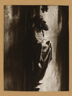 Detail of the choir stalls in Bamberg Cathedral, Chorgestühl i. Peterschor, (Heiliger), album page,