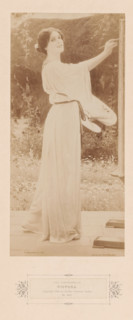 Reproduction of painting 'Pictura' (1901) by Max Nonnenbruch (1857-1922), photograph, Reproduction