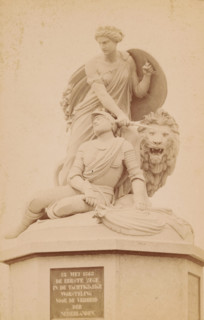 Graaf Adolphus monument in Heiligerlee, photograph, name: 'Fr. Jul von Kolkow court photographer