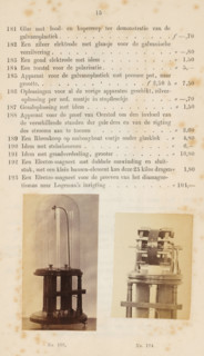 Two images of an electromagnet, photograph, page, Left an electromagnet, right a device on an