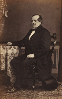 Portrait of an unknown man from the Marmelstein family, photograph, carte-de-visite, annotation: