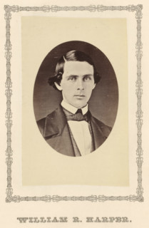 William R. Harper, photograph, page, c. 1876 - in or before 1881, photographer, paper, albumen