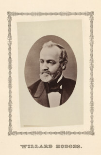 Willard Hodges, photograph, page, c. 1876 - in or before 1881, photographer, paper, albumen print,