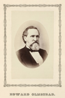 Edward Olmstead, photograph, page, c. 1876 - in or before 1881, photographer, paper, albumen print,