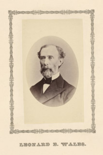 Leonard E. Wales, photograph, page, c. 1876 - in or before 1881, photographer, paper, albumen
