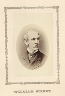 William Binney, photograph, page, c. 1876 - in or before 1881, photographer, paper, albumen print,