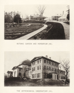 Botanic garden and herbarium, The astronomical observatory, page, photomechanical print, number: '