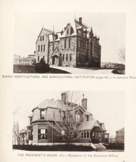 The president's house, Bussey horticultural and agricultural institution, page, photomechanical
