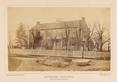 Gettysburg grammar school, photograph, page, photographer: William H. Tipton, Gettysburg, c. 1877 -