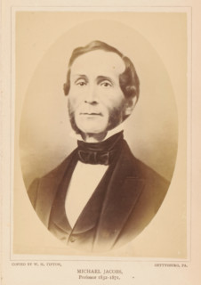 Michael Jacobs, photograph, reproduction, page, photographer: William H. Tipton, Gettysburg, after
