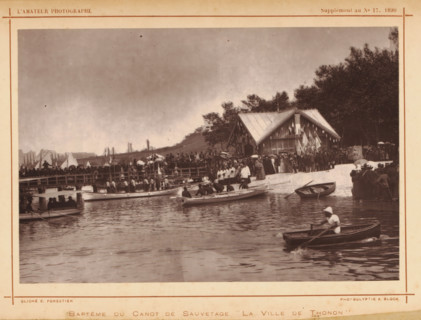 Baptism of the lifeboat La ville de Thonon, Baptême du canot de sauvetage 'La ville de Thonon',