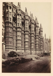 View of Westminster Abbey, Chapel of Henri VII, photograph, page, photographer: John Harrington, c.