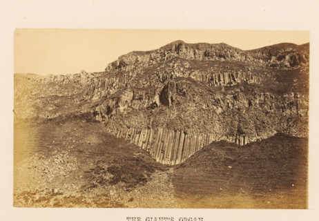 The Giant's Organ, View of rock formation The Giant's Organ, photograph, page, photographer: John
