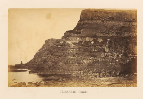 Pleskin Head, View of Pleskin Head rock formation, photograph, page, photographer: John Hudson,