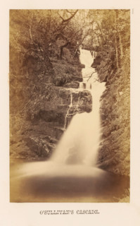 O'Sullivan's Cascade, View of O'Sullivan's Waterfall, photograph, page, photographer: John Hudson,