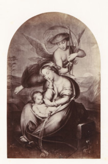 Photo reproduction of The Sleeping Christ Child by Antoine Wiertz, photograph, reproduction, page,