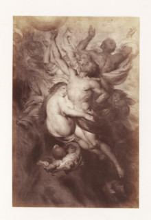 Photo reproduction of Human power knows no bounds by Antoine Wiertz, photograph, reproduction,
