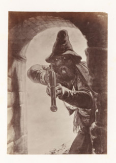 Photo reproduction of Calabrian highwayman by Antoine Wiertz, photograph, reproduction, page, check