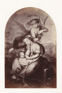 Photo reproduction of Happy Time by Antoine Wiertz, photograph, reproduction, page, check stamp: