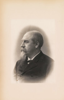 Portrait of Édouard Remouchamps, photograph, page, c. 1883 - in or before 1888, photographer,
